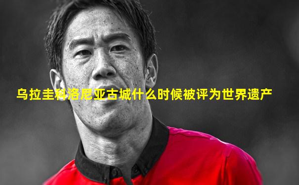 乌拉圭科洛尼亚古城什么时候被评为世界遗产